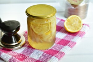 Варенье из груш "Пятиминутка" с лимоном: фото к шагу 9.