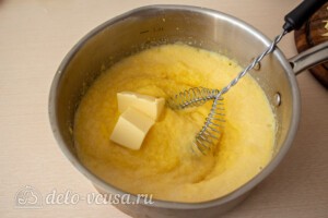 Кукурузная каша с сыром: фото к шагу 5.
