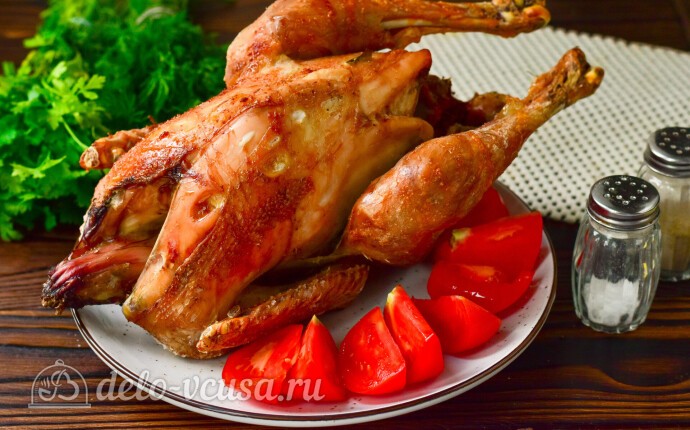 Рецепт курица-гриль на вертеле в духовке