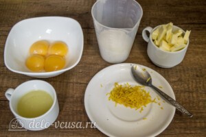 Лимонный курд на желтках: Ингредиенты