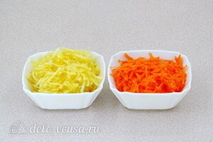 Пикантный салат из репы и сыра: фото к шагу 1.