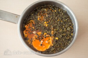 Облепиховый чай с грушей и апельсином: фото к шагу 5.