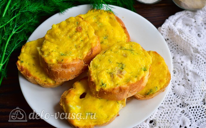 Рецепт гренки с сыром по-валлийски