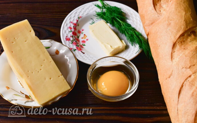 Гренки с сыром по-валлийски: Ингредиенты