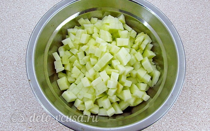Режем яблоки