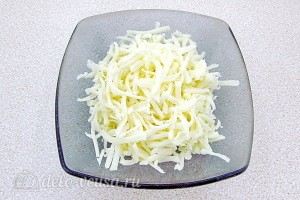 Трем сыр на терке