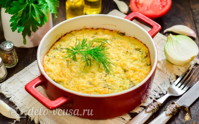Рецепт картофельная запеканка со щавелем