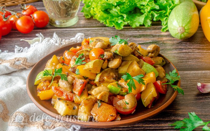 Баклажаны с мясом - 10 рецептов овощного рагу в духовке | Вкусные блюда с картошкой кабачками помидорами перцем