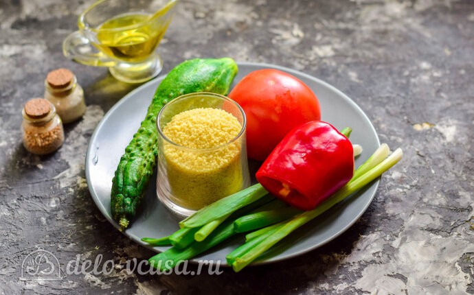 Салат «Табуле» с кускусом: Ингредиенты