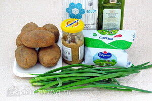 Картофель, запечённый в соляной корочке: Ингредиенты