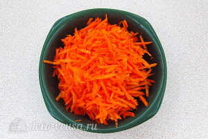 Морковь трем на терке