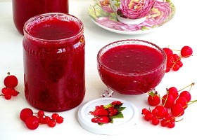 Рецепт джем из вишни с красной смородиной в мультиварке