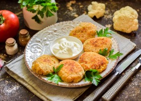 Рецепт котлеты из цветной капусты с манкой