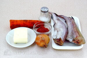 Рыбный паштет из минтая «Нежный»: Ингредиенты