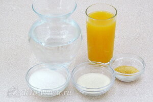 Нежный самбук-крем из сока: Ингредиенты