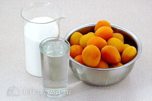 Царское варенье из абрикосов с ядрышками: Ингредиенты