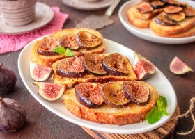 Рецепт французские тосты с инжиром