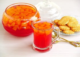 Рецепт компот из тыквы с клюквой