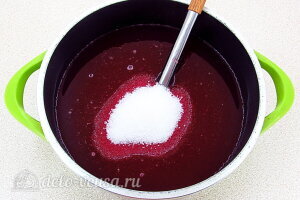 Сироп из калины на зиму: Соединяем сок с сахаром
