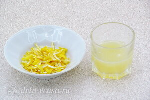 Варенье из фейхоа с лимоном на зиму: Снимаем с лимона цедру и выдавливаем сок