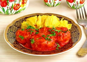 Рецепт мясные тефтели по-датски