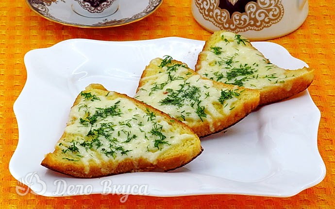 Рецепт горячие бутерброды с сыром по-французски