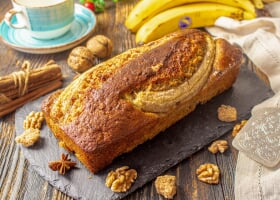Рецепт банановый хлеб с грецкими орехами