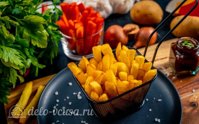 Картошка фри как в Макдональдсе готова