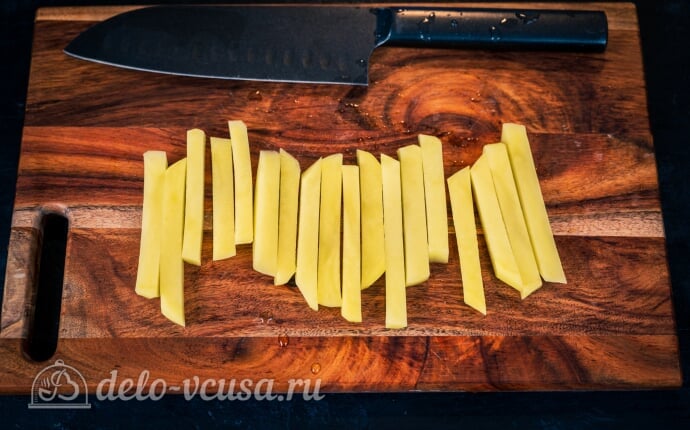 Картошка фри как в Макдональдс в домашних условиях, рецепт с фото