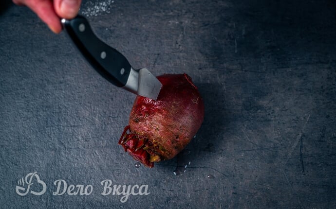 Проверяем готовность свеклы Проверяем готовность свеклы