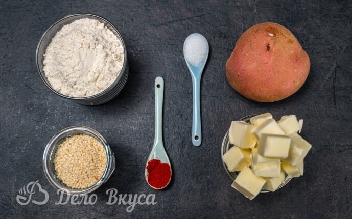 Ингредиенты для картофельных палочек