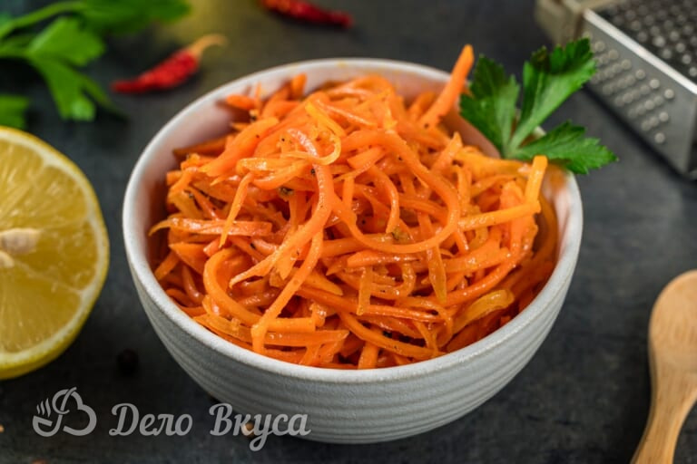 Морковь по-корейски без уксуса
