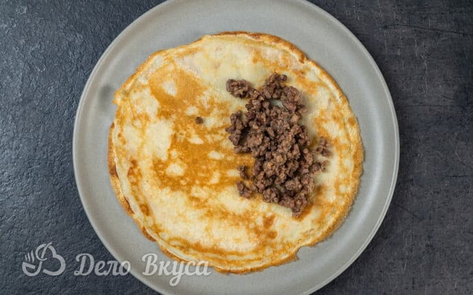 Блинчики с мясом: Начиняем блинчики мясной начинкой