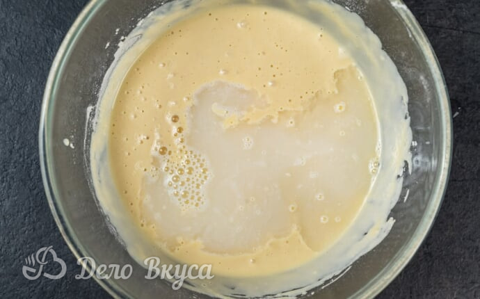 Блины на сметане и воде: Разводим тесто водой