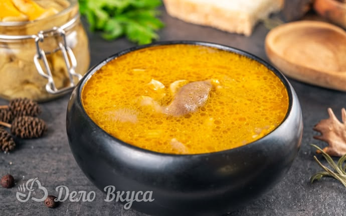 Рецепт грибная юшка по-закарпатски