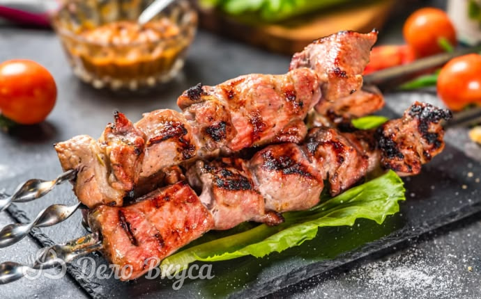 Рецепт шашлык из свинины в луковом маринаде